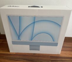 Prodám iMac 24" M1/8GB/512GB CZ – modrý