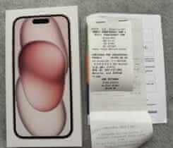 iPhone 15 Pink 256GB 3 roky záruka