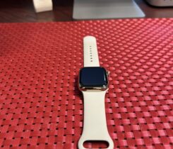 Apple Watch 8 GPS+cellular, zlaté nerez