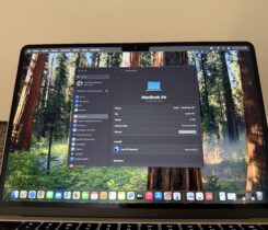 Macbook Air 13 M3 8/256 17 cyklu baterie