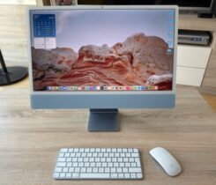 iMac M1 24,2021, modrý