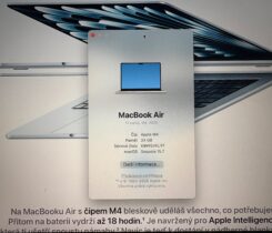 MacBook Air M4 13" 24/512 za cenu 16/512