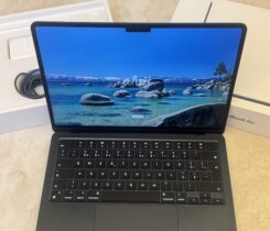 Macbook Air 13” M2, 8GB, 512 GB, 100 %