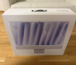 Stříbrný iMac M4 2024 ve výborném stavu