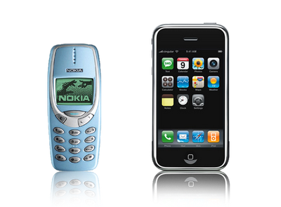 Nokia vs. iphone