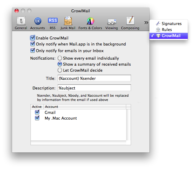 GrowlMailScreenshot