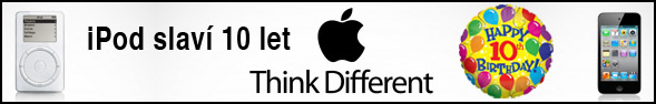 Apple iPod slaví 10 let