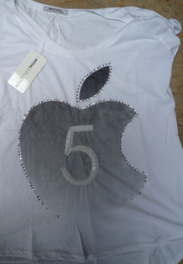 tričko s logem Apple