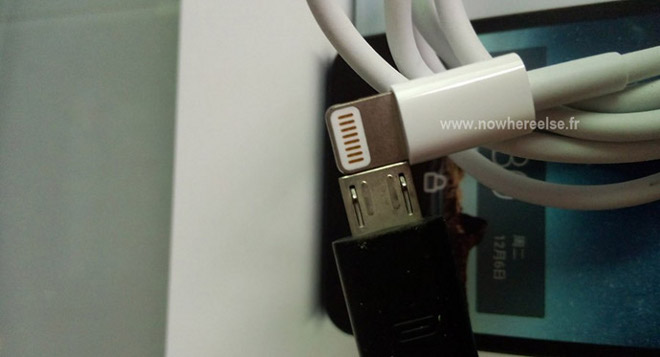lightning and micro usb cables
