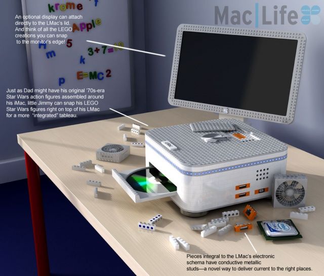 maclife lego computer concept