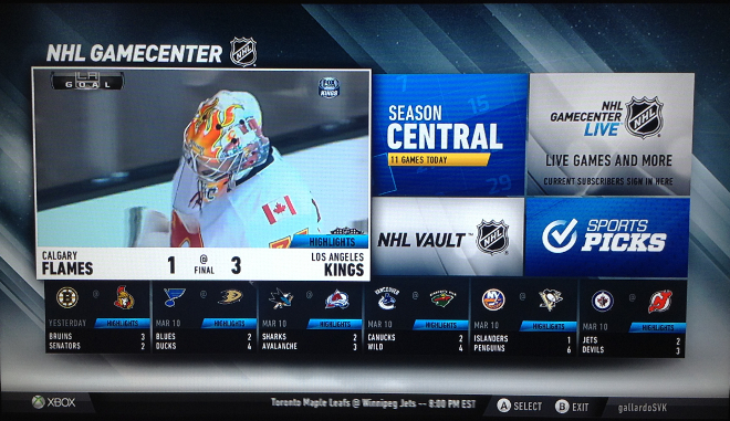 xbox nhl