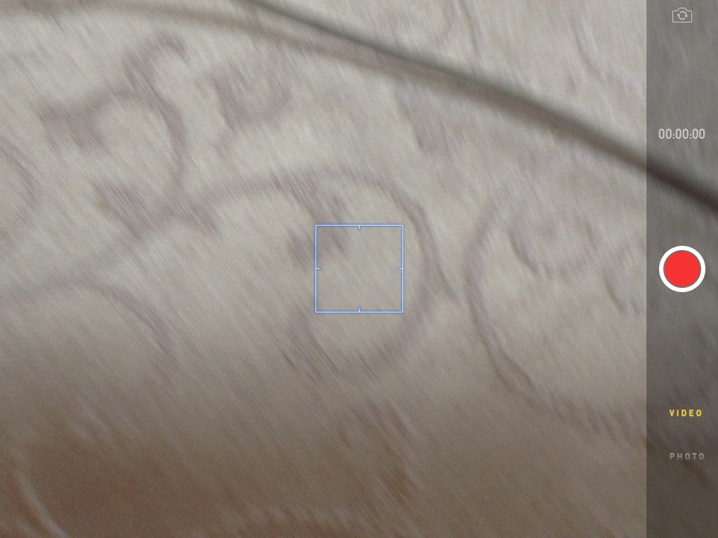 blurred pattern video mode