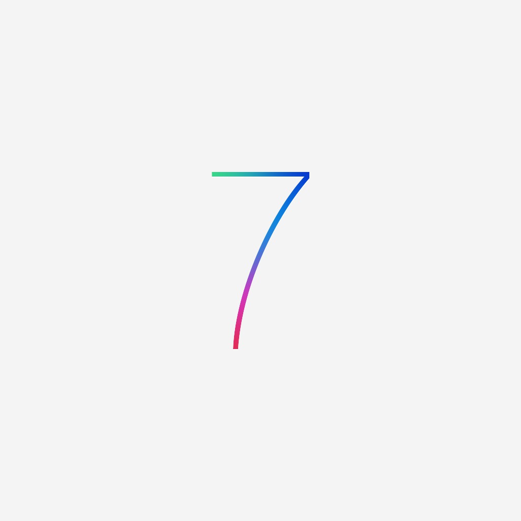 iOS7 logo iPadmini
