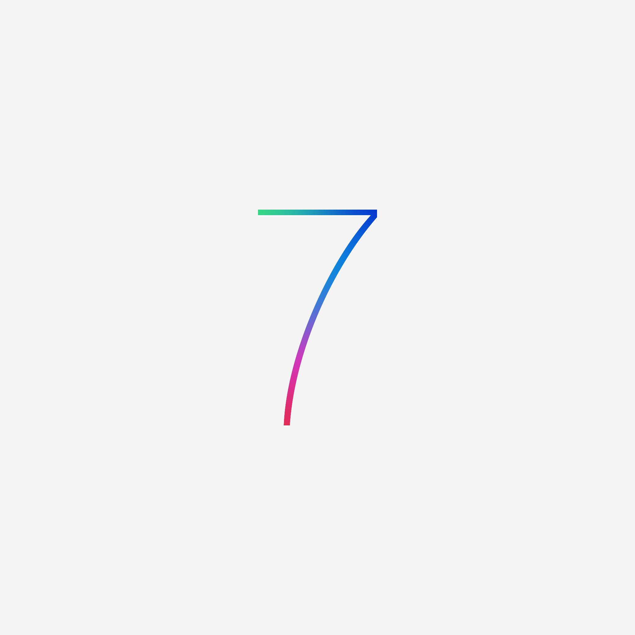 iOS7 logo iPadretina
