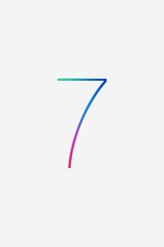 iOS7 logo iPhone3GS