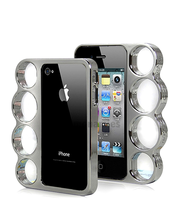 iphone case with knuckle design