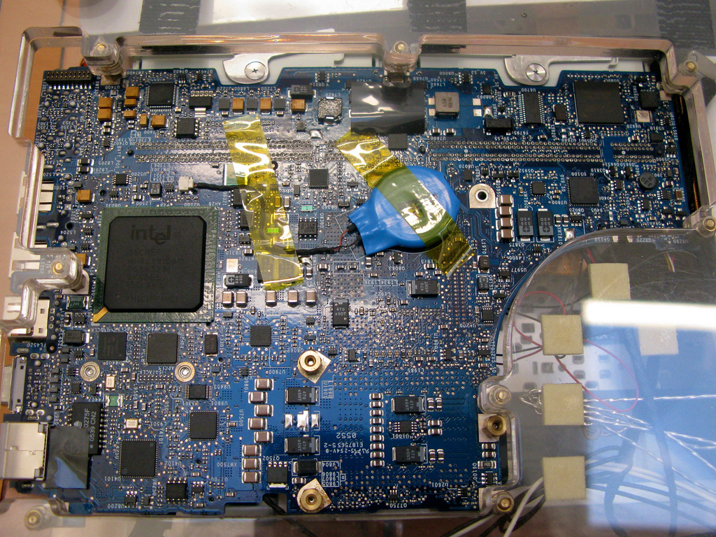 motherboard circuitry