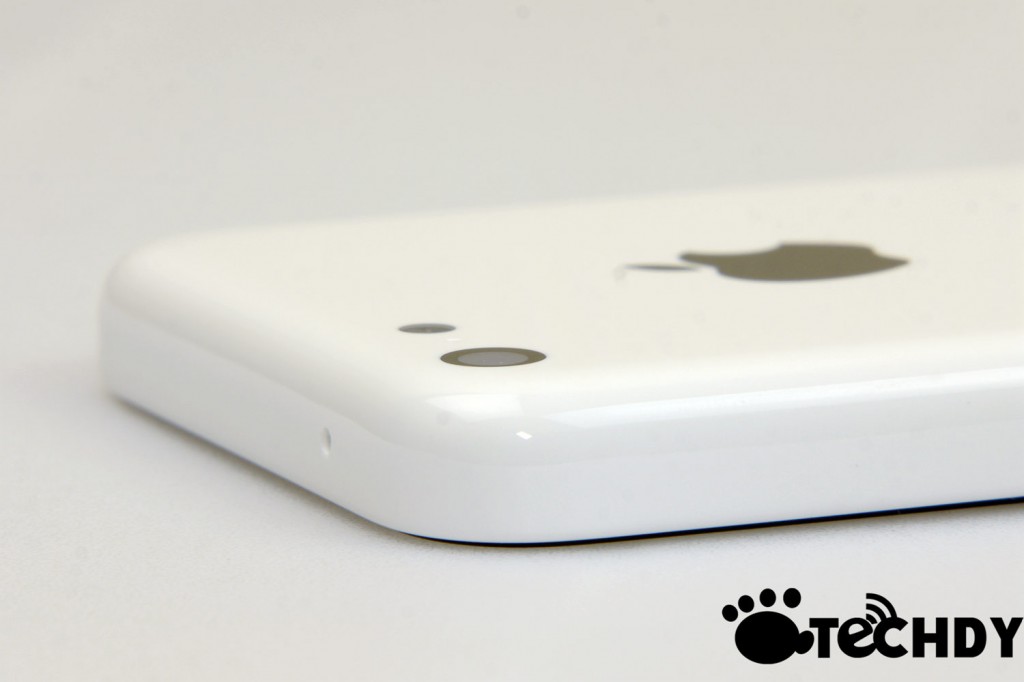 white iphone side view