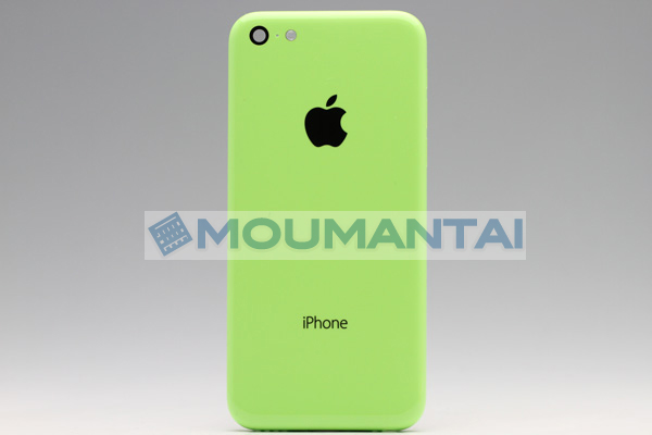 green iphone back view