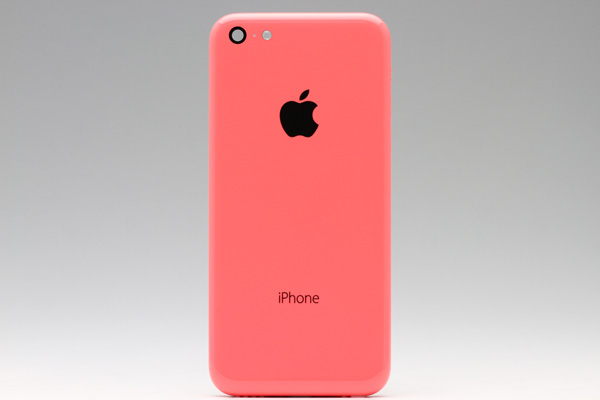 pink iphone back view