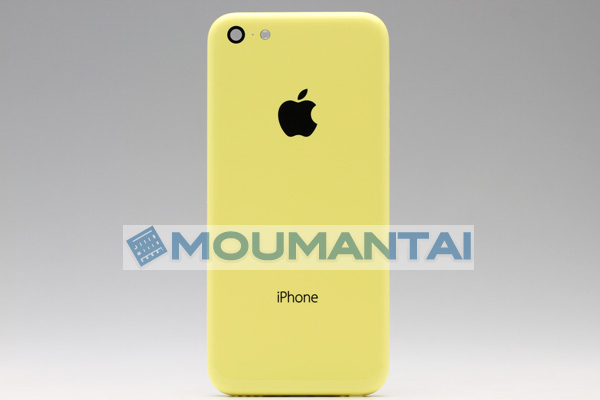 yellow iphone back view