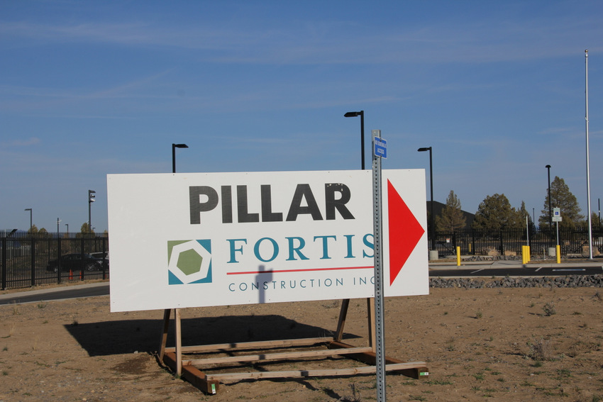 fortis construction sign