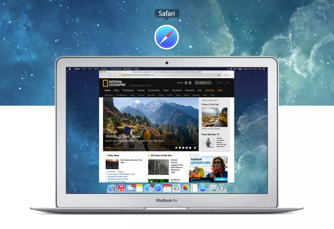 macbook air safari
