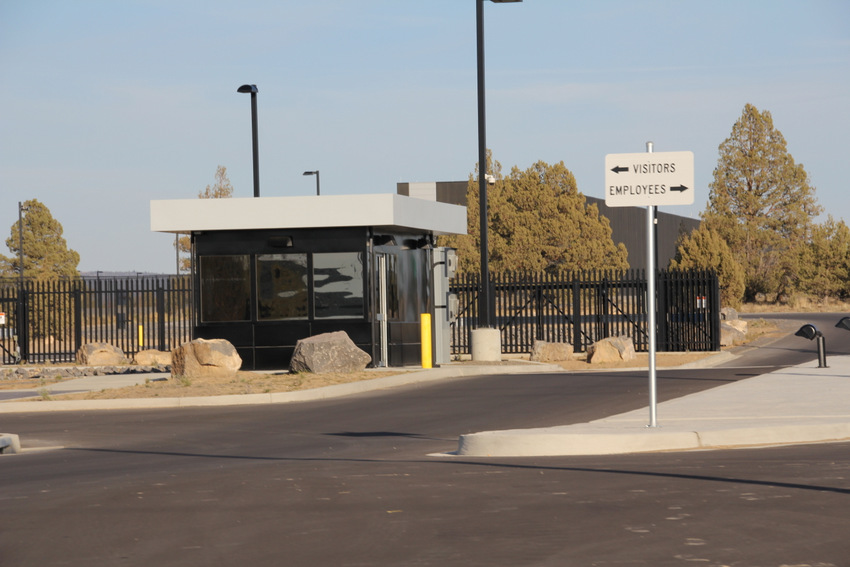 security gate entrance