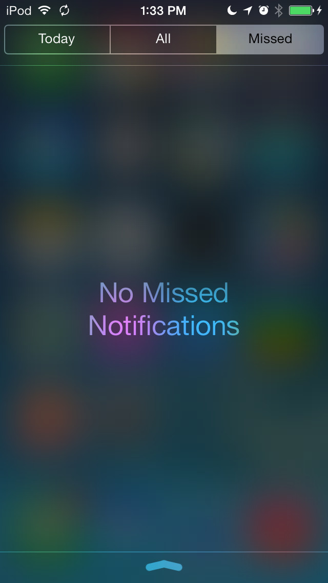 no missed notifications