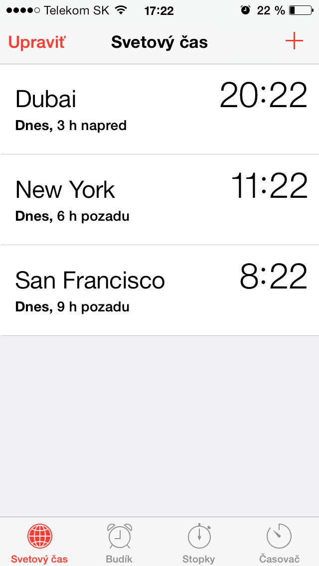 world clock time display