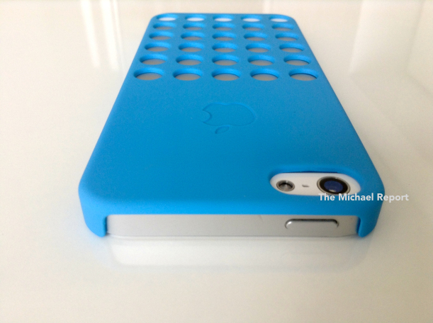 blue iphone case