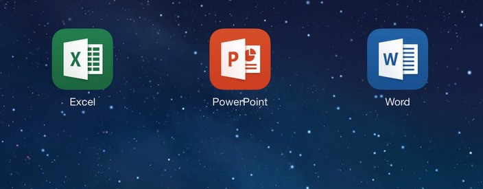 office for ipad on home screen1