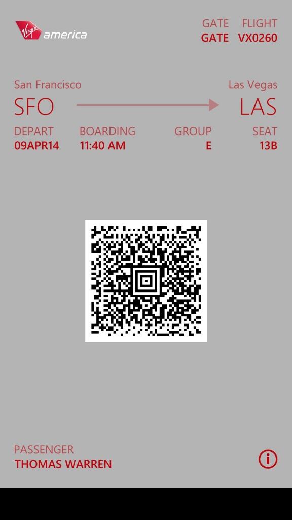passbook windows phone