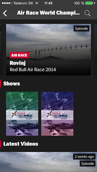 Red Bull TV iOs