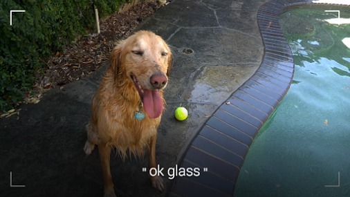 Google Glass screenshot
