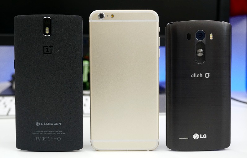 iPhone 5.5 vs LG G3 vs OnePlus One