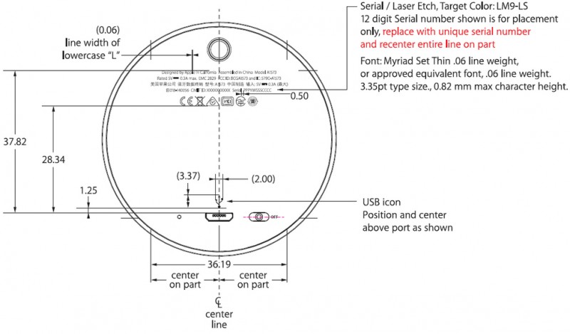 Apple iBeacon FCC hardware