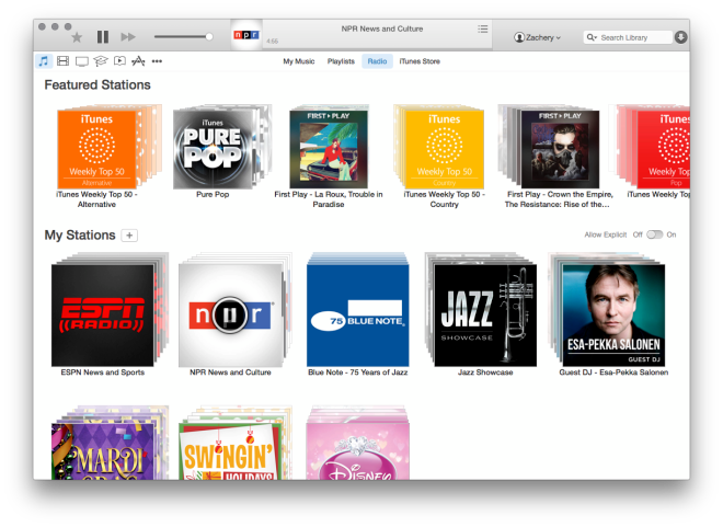 iTunes 12