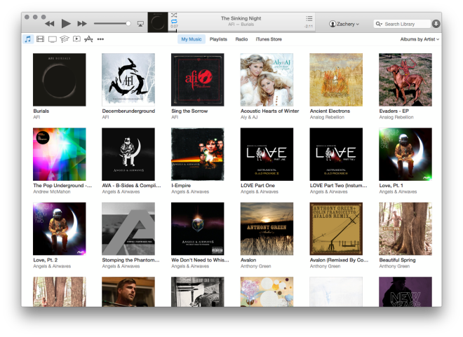 iTunes 12