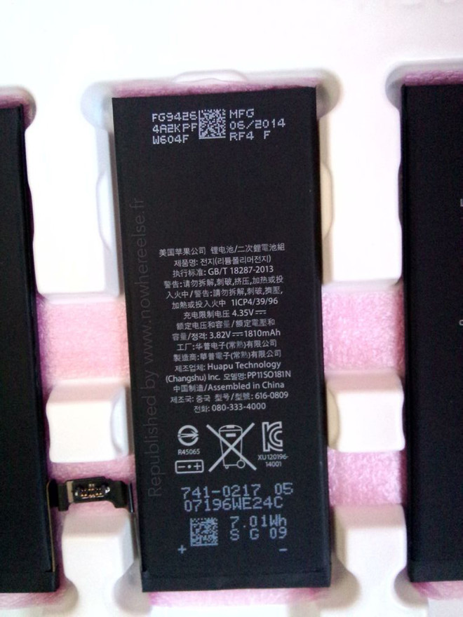 iPhone 6 battery