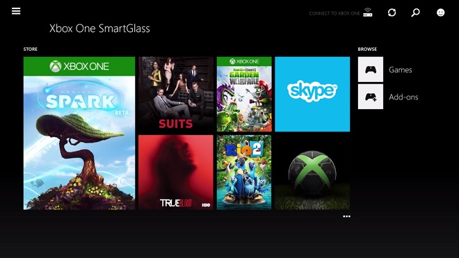 Xbox One SmartGlass Mobile Purchase