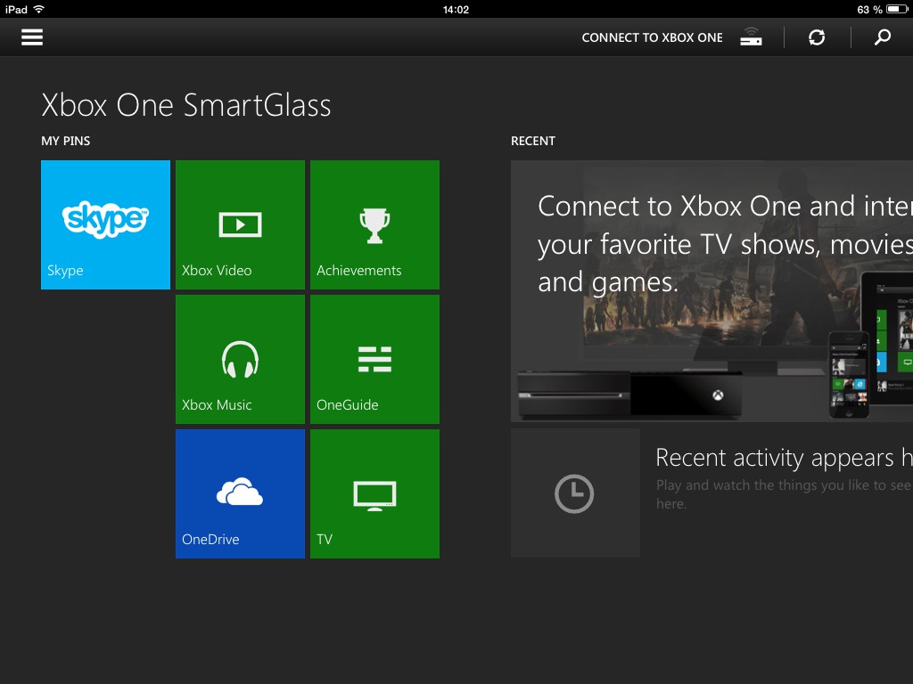 Xbox One Smartglass