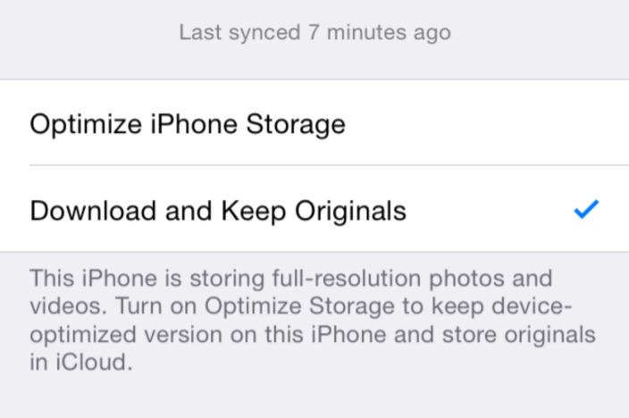 iOS 8 beta 5 icloud photo stream
