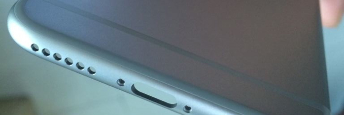 iPhone 6 white & silver chassis