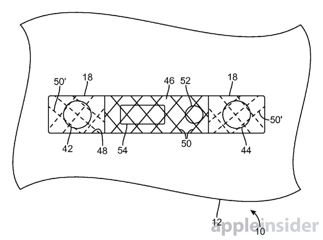 Apple front camera patent
