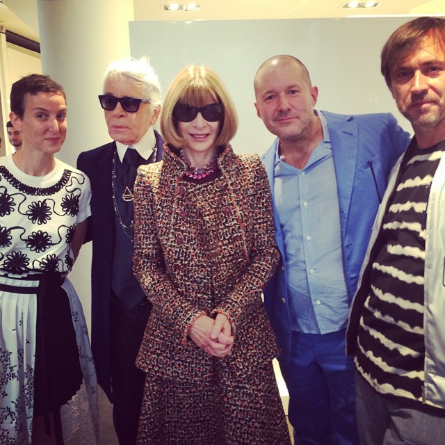 Ive Newson Wintour Andelman Lagerfeld