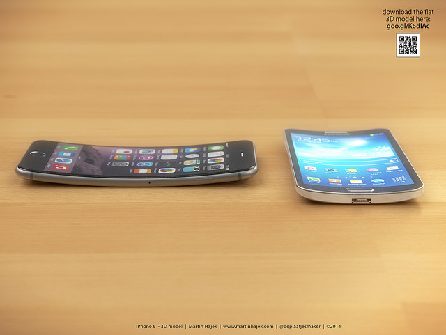 Martin Hajek iPhone 6 Plus vs Galaxy Round