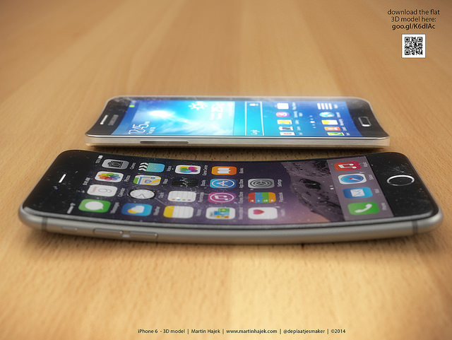 Martin Hajek iPhone 6 Plus vs Galaxy Round