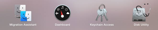 OS X Yosemite new icons
