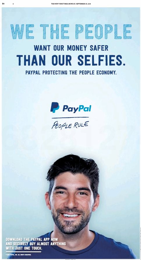 PayPal iCloud Selfies